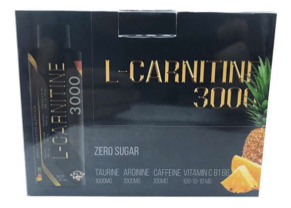 Magic Monster L-Carnitine Liquid 3000 Mg 20 Adet